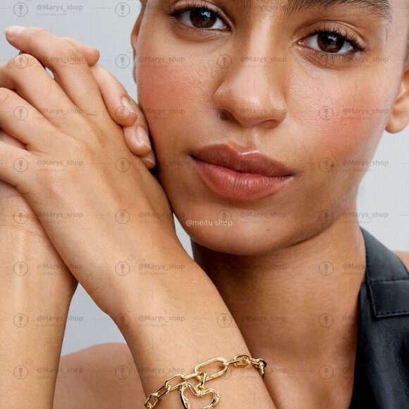 Pandora Wire Heart Dangle Charm|Pendant - Picture 5 of 6